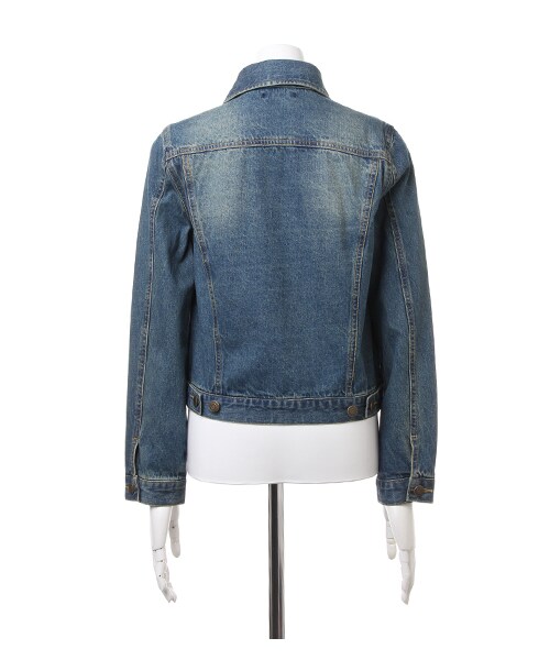 INGNI（イング）の「コンパクト／Gジャン（ジャケット/アウター・レディース・ｺﾝ/ｲﾝﾃﾞｨｺﾞ・M）」の2枚目の写真