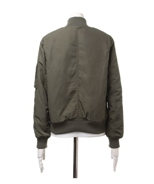 INGNI（イング）の「MA-1（ジャケット/アウター・レディース・ｸﾛ/ｶｰｷ/ｺﾝ/ﾒｲｻｲ・M）」の2枚目の写真