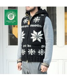 ジョニー　Canadian Sweater ファー付きカウチンベスト ジョニー様専用 Canadian Sweater ファー付きカウチンベスト 【公式通販】