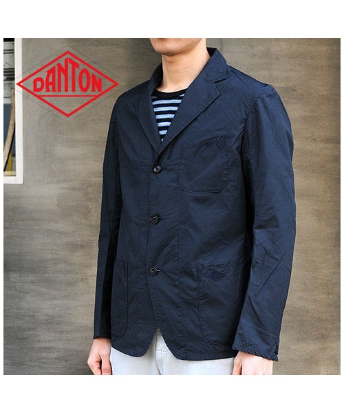 【ゆうひろ】DANTON ジャケット ◇[DT-A0210WLP]DANTON(ダントン) WOOL LIGHT PILE COVERALLS