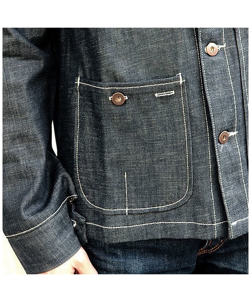 USA製 TELLASON x SMITH+BUTLER カバーオール Handmade（ハンドメイド）の「TELLASON【テラソン】デニム