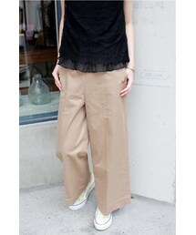 SLOBE IENA | ストレッチチノ バギーパンツ◆(パンツ)