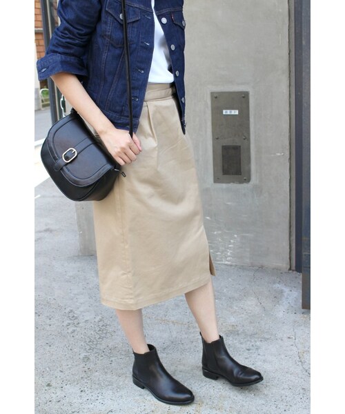 SLOBE IENA（スローブイエナ）の「《予約》MARION TOUFET サイドゴアブーツ◆（シューズ・レディース・ブラック・36/37/38/39）」の15枚目の写真