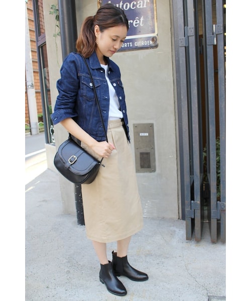 SLOBE IENA（スローブイエナ）の「《予約》MARION TOUFET サイドゴアブーツ◆（シューズ・レディース・ブラック・36/37/38/39）」の14枚目の写真