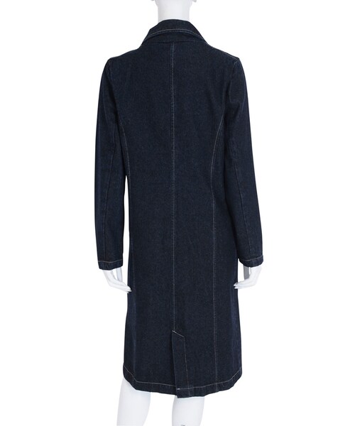 FLOVE（フローブ）の「デニムチェスターコート（ジャケット/アウター・レディース・インディゴ・F）」の5枚目の写真