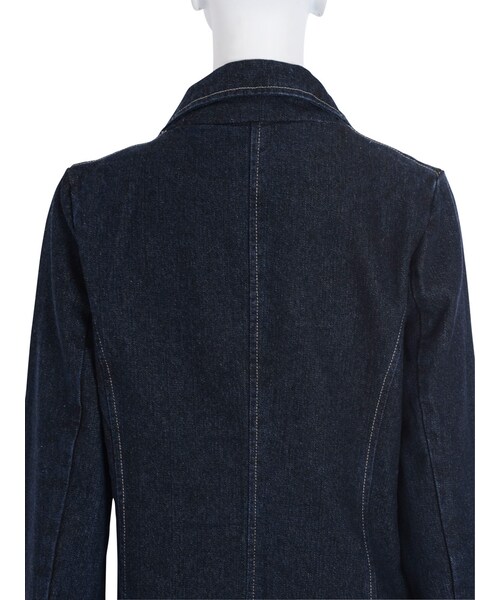 FLOVE（フローブ）の「デニムチェスターコート（ジャケット/アウター・レディース・インディゴ・F）」の6枚目の写真