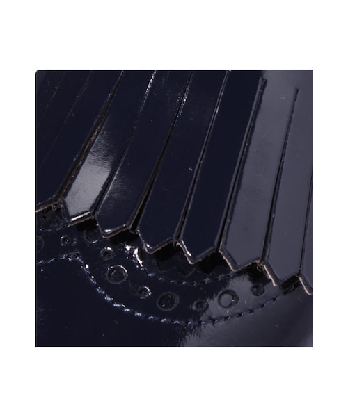 LE TALON（ルタロン）の「レザーキルトメダリオン（シューズ・レディース・ブラック/ホワイト/ネイビー・35/35.5/36/36.5/37/37.5/38）」の14枚目の写真