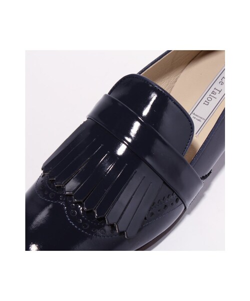 LE TALON（ルタロン）の「レザーキルトメダリオン（シューズ・レディース・ブラック/ホワイト/ネイビー・35/35.5/36/36.5/37/37.5/38）」の11枚目の写真