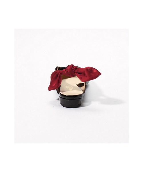 LE TALON（ルタロン）の「2CMポインテッドリボンバックベルト（シューズ・レディース・ブラック/グレー/ネイビー・35.5/36/36.5/37/37.5）」の6枚目の写真