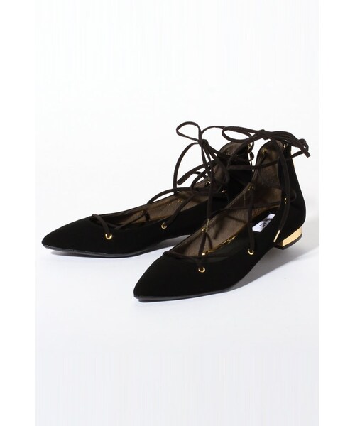 Le Talon ﾙﾀﾛﾝ の Grise ポインテッドレースアップ シューズ Wear