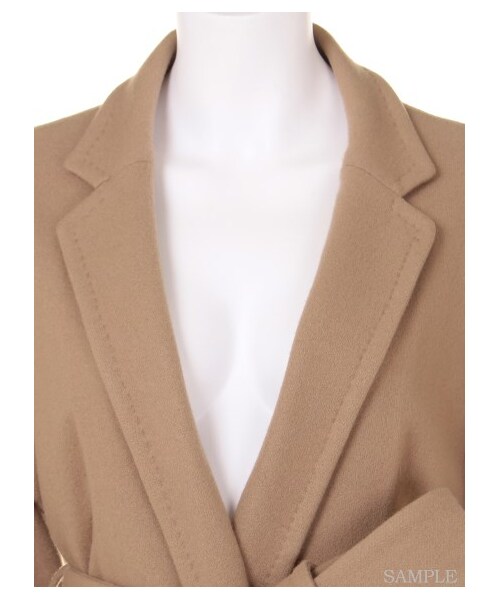 FRAY I.D(フレイアイディー)の「5thガウンコート(ウールコート・レディース・CML/GRY/NVY・0/1)」の7枚目の写真