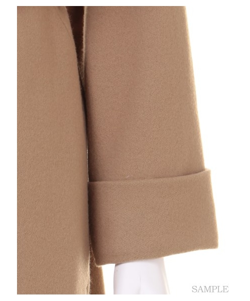 FRAY I.D(フレイアイディー)の「5thガウンコート(ウールコート・レディース・CML/GRY/NVY・0/1)」の10枚目の写真