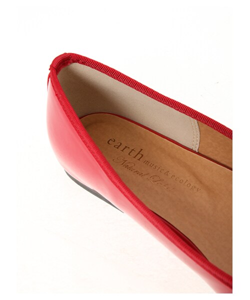 earth music&ecology（アースミュージックアンドエコロジー）の「バレエシューズ（シューズ・アイボリー/ブラック/レッド・22.5cm/23cm/23.5cm/24cm/24.5cm）」の8枚目の写真