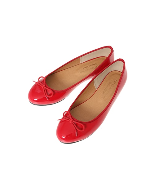 earth music&ecology（アースミュージックアンドエコロジー）の「バレエシューズ（シューズ・アイボリー/ブラック/レッド・22.5cm/23cm/23.5cm/24cm/24.5cm）」の3枚目の写真