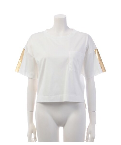 FURFUR（ファーファー）の「箔プリントTシャツ（Ｔシャツ・レディース・OWHT/PNK・F）」の3枚目の写真