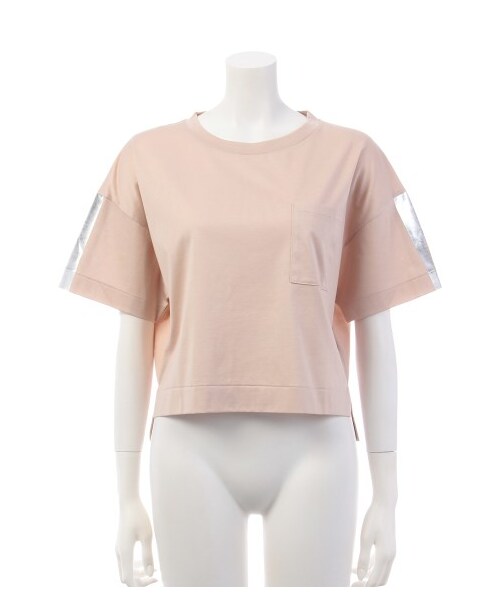 FURFUR（ファーファー）の「箔プリントTシャツ（Ｔシャツ・レディース・OWHT/PNK・F）」の2枚目の写真