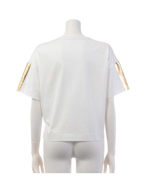 FURFUR（ファーファー）の「箔プリントTシャツ（Ｔシャツ・レディース・OWHT/PNK・F）」の4枚目の写真