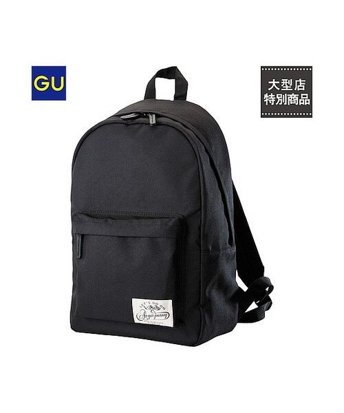 GU(ジーユー)の「(GU)バックパック(WOMEN ⁄ バッグ・レディース・NAVY/RED/BLACK・-)」の2枚目の写真