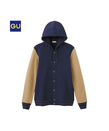 GU | （GU）スウェットフーディージャケット（長袖）(ジャケット/アウター)