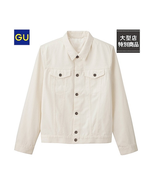 GU（ジーユー）の「（GU）ショートブルゾン（MEN ⁄ アウター・メンズ・NAVY/OFF WHITE/BLACK・XL/L/M/S）」の2枚目の写真