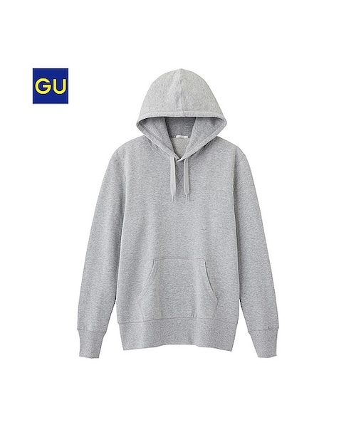 GU(ジーユー)の「(GU)スウェットプルパーカ(長袖)A(MEN ⁄ パーカ・カーディガン・メンズ・NAVY/BLACK/WHITE/GRAY/RED・S/XL/L/M)」の4枚目の写真