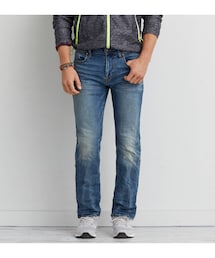 American Eagle | オリジナルストレートアクティブフレックスジーンズ(デニムパンツ)