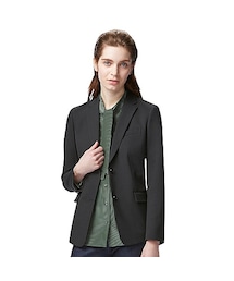UNIQLO | WOMEN ストレッチジャケット＋E(その他アウター)