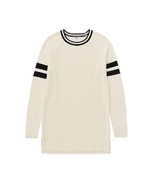 UNIQLO | WOMEN コットンカシミヤラインロングセーター（長袖）(ニット/セーター)