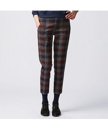 UNIQLO | WOMEN アンクルパンツ（チェック）(その他パンツ)