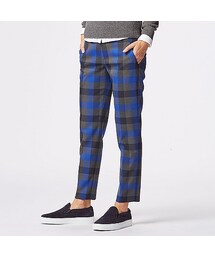 UNIQLO | WOMEN アンクルパンツ（チェック）(その他パンツ)