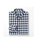 ユニクロ | MEN フランネルチェックシャツ（ボタンダウンカラー・長袖）B(襯衫)