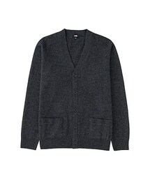 UNIQLO | MEN ラムVネックカーディガン（長袖）(ニット/セーター)