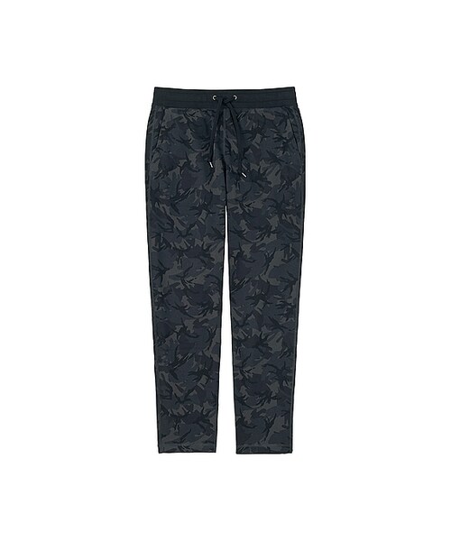 UNIQLO（ユニクロ）の「スウェットパンツ（カモフラージュ）（その他パンツ・メンズ・DARK GREEN 58/BLACK 09・3XL/XS/L/XL/M/S/XXL/4XL）」の2枚目の写真