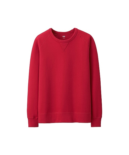 UNIQLO（ユニクロ）の「MEN スウェットシャツ（長袖）（パーカー・メンズ・GRAY/RED/NAVY/BLACK/WHITE/BLUE・M/L/XL/4XL/S/XXL/3XL）」の6枚目の写真