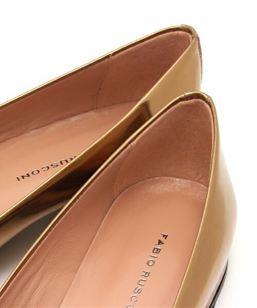 FABIO RUSCONI(ファビオルスコーニ)の「【FABIO RUSCONI】メタリックポインテッドシューズ (F51111)(パンプス・レディース・ブロンズ/シルバー・35/36/37/38)」の7枚目の写真