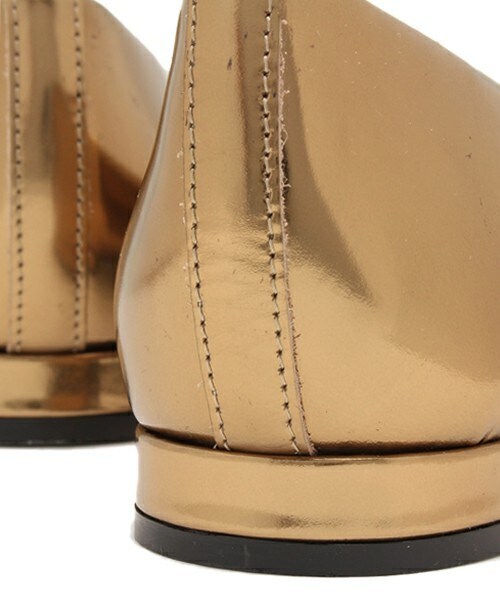 FABIO RUSCONI(ファビオルスコーニ)の「【FABIO RUSCONI】メタリックポインテッドシューズ (F51111)(パンプス・レディース・ブロンズ/シルバー・35/36/37/38)」の8枚目の写真