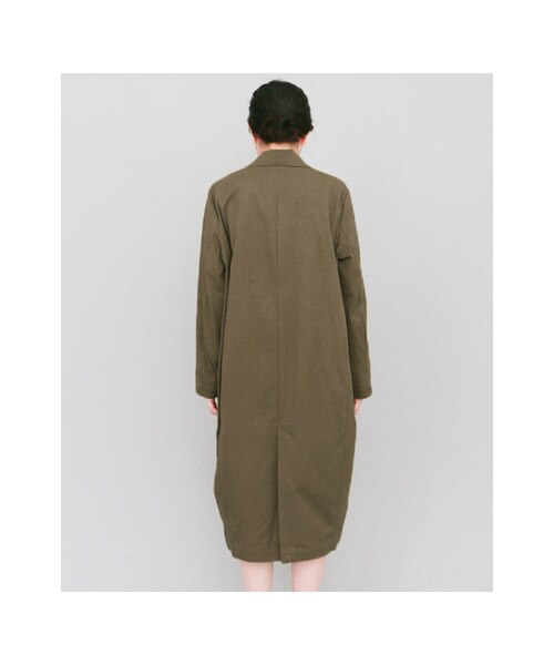 KBF（ケイビーエフ）の「KBF+ ビックコート（ジャケット/アウター・レディース・BROWN/KHAKI/NAVY・one）」の12枚目の写真