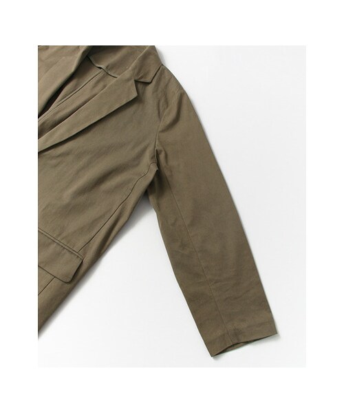 KBF（ケイビーエフ）の「KBF+ ビックコート（ジャケット/アウター・レディース・BROWN/KHAKI/NAVY・one）」の14枚目の写真