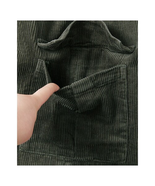 KBF（ケイビーエフ）の「コーデュロイWIDEカーゴパンツ（パンツ・レディース・KHAKI/BEIGE/NAVY・36/38）」の21枚目の写真