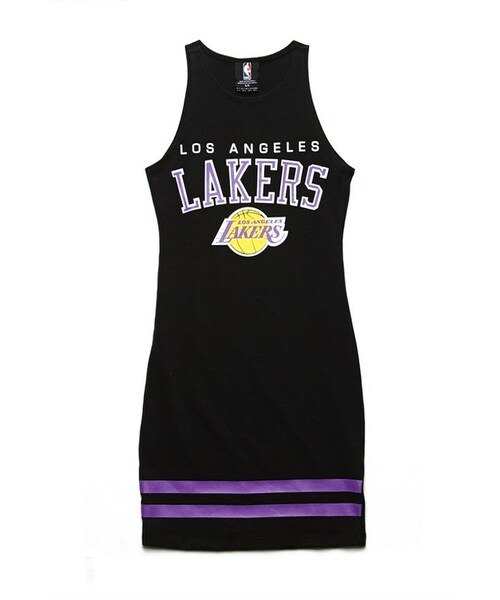 FOREVER 21(フォーエバー トゥエンティーワン)の「FOREVER 21 Los Angeles Lakers Dress(ワンピース・レディース・Purple・Medium)」の3枚目の写真