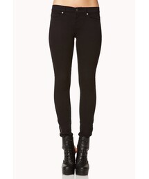 FOREVER 21 | FOREVER 21 Colored Zippered Skinny Jeans(デニムパンツ)
