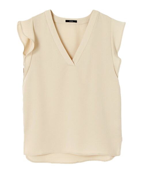 EMODA（エモダ）の「through choose トップ（トップス・レディース・ホワイト/ブラック/ベージュ/ライトミックス・S/M）」の3枚目の写真