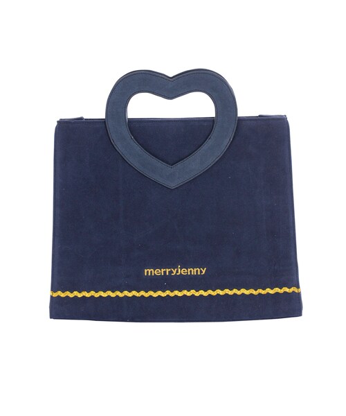 merry jenny（メリージェニー）の「DokiDokiBAG（バッグ・レディース・ワイン/ネイビー/パープル・F）」の3枚目の写真