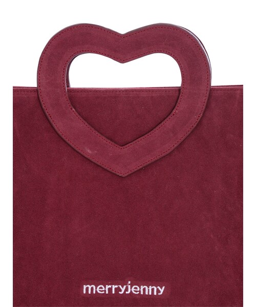 merry jenny（メリージェニー）の「DokiDokiBAG（バッグ・レディース・ワイン/ネイビー/パープル・F）」の9枚目の写真