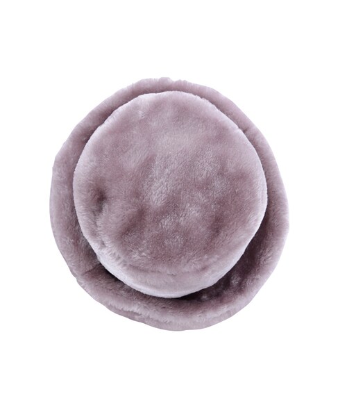 merry jenny(メリージェニー)の「Fur HAT(帽子・レディース・ブラック/ラベンダー・F)」の7枚目の写真