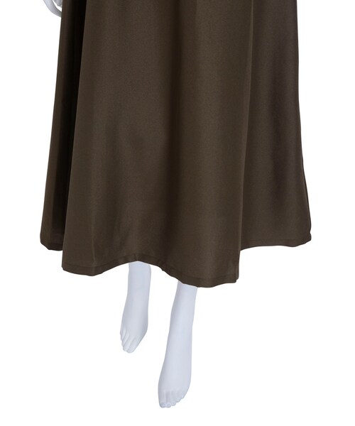 merry jenny（メリージェニー）の「配色ジョーゼットシャツワンピース（ワンピース/ドレス・レディース・ブラック/ピンク/オリーブ・F）」の12枚目の写真