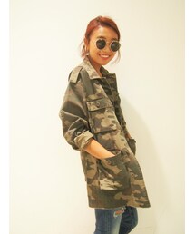 Ungrid | クラッシュミリタリージャケット(ジャケット/アウター)