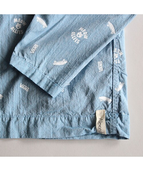 AlexanderLeeChang（アレキサンダーリーチャン）の「Vans Long Shirts（ジャケット/アウター・Blue・2/3）」の6枚目の写真