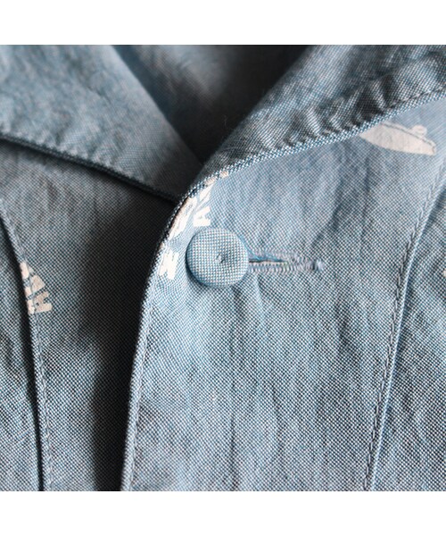 AlexanderLeeChang（アレキサンダーリーチャン）の「Vans Long Shirts（ジャケット/アウター・Blue・2/3）」の5枚目の写真