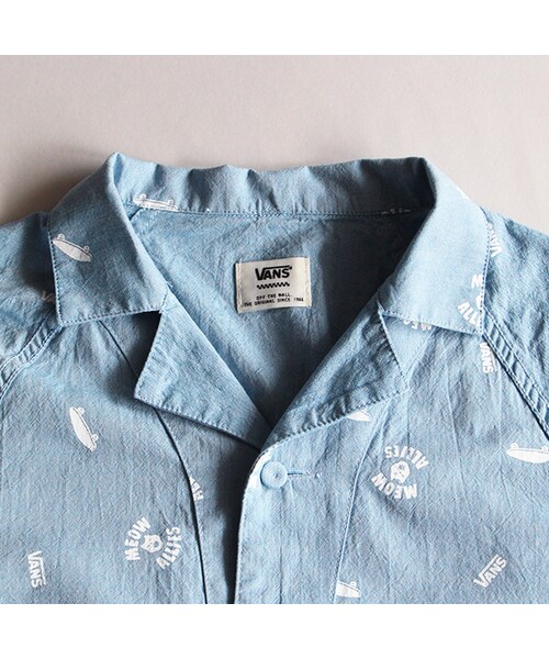 AlexanderLeeChang（アレキサンダーリーチャン）の「Vans Long Shirts（ジャケット/アウター・Blue・2/3）」の3枚目の写真